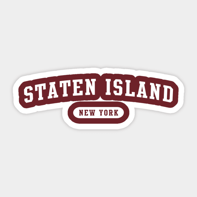 Staten Island, New York Sticker by Novel_Designs